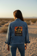 DESERT DOLL - One-of-One Denim Jacket