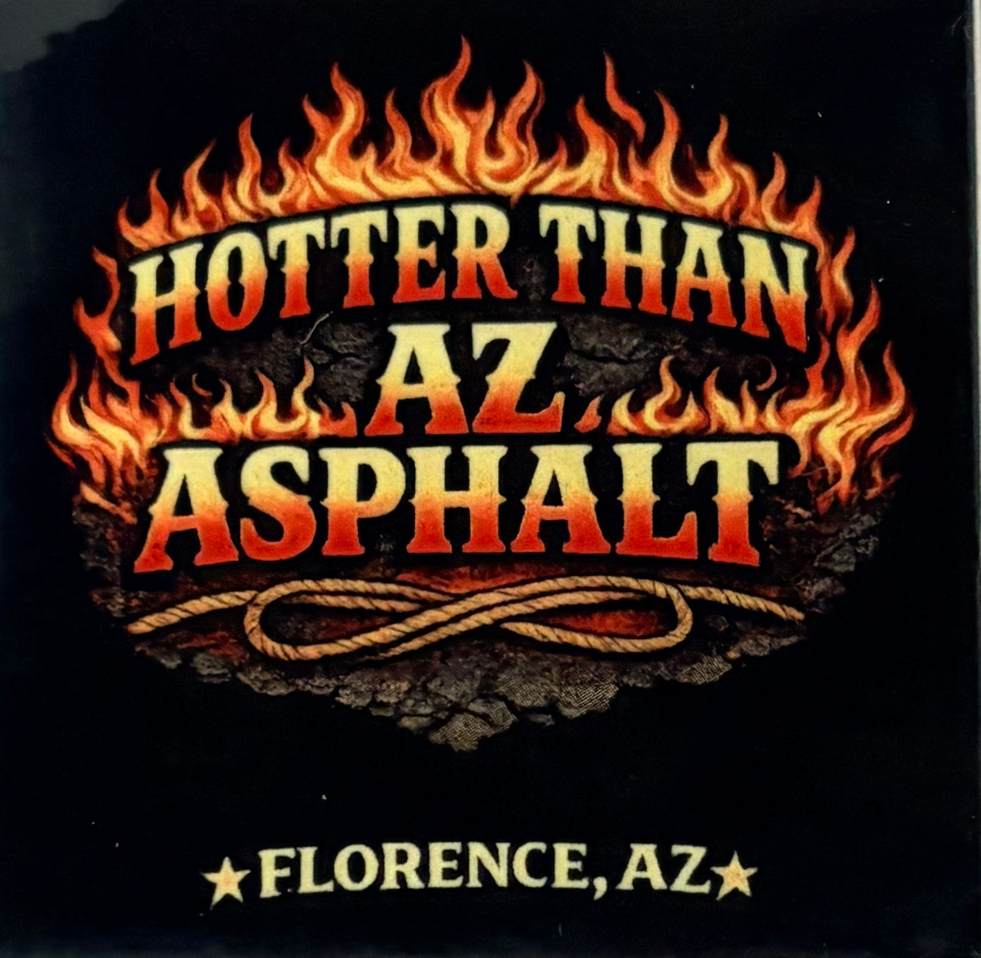 Sticker Hotter Than AZ Asphalt
