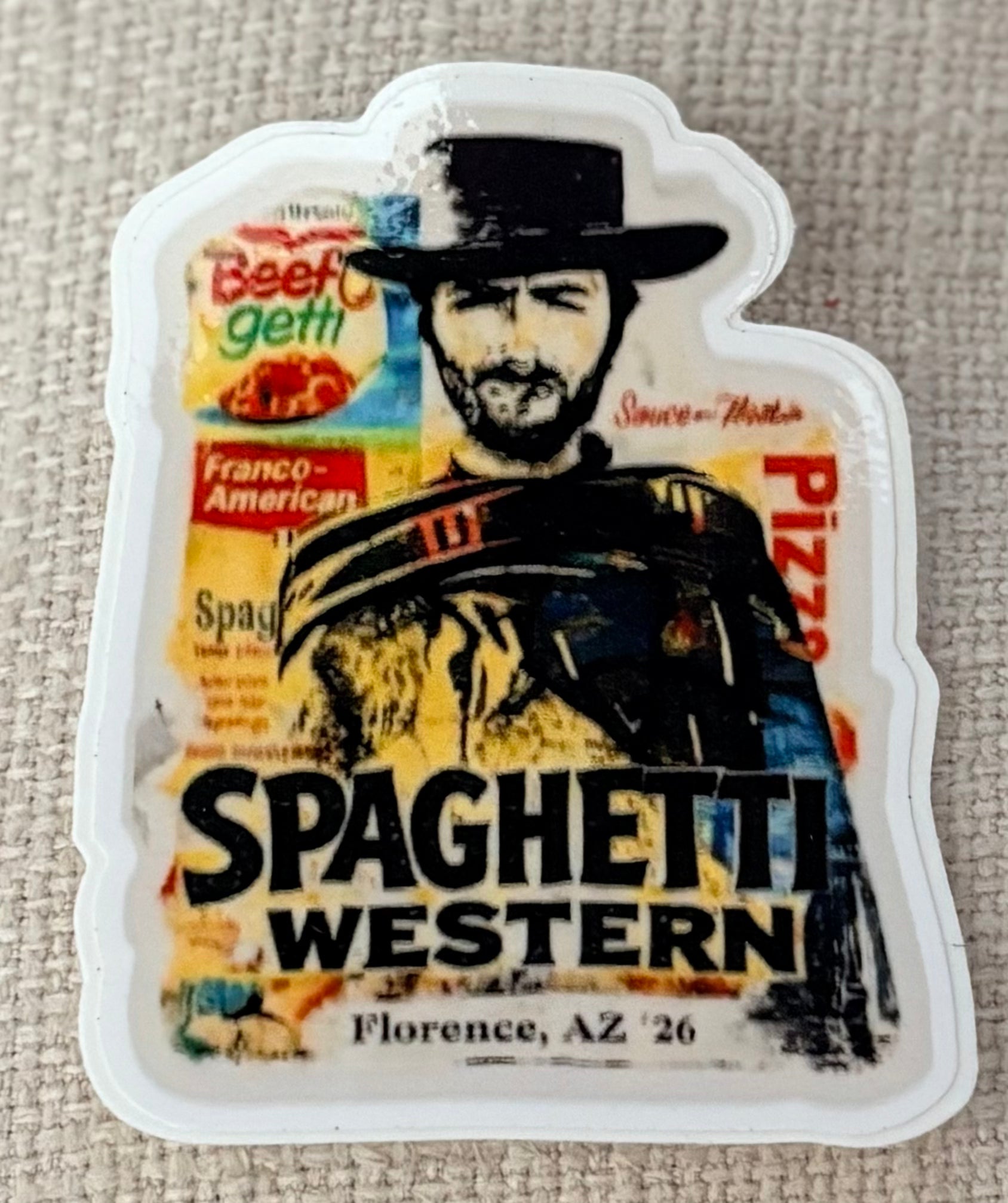 Clint Spaghetti Western Sticker