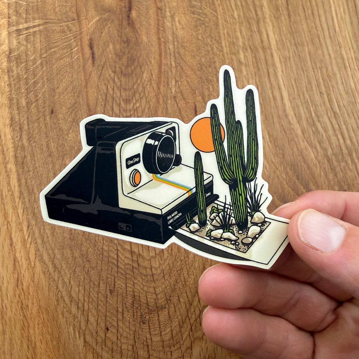 Desert Film 3 Inch Matte Vinyl Sticker - HYDE