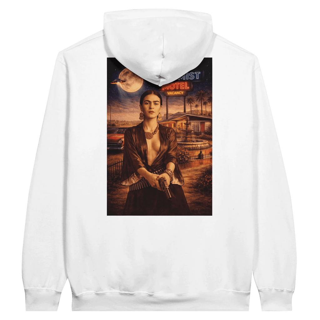 Frida in the Desert Midweight Fleece Adult Hoodie | Gildan SF500 - HYDE Ltd.