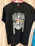 Hand-embroidered WILLIE tshirt - HYDE Ltd.