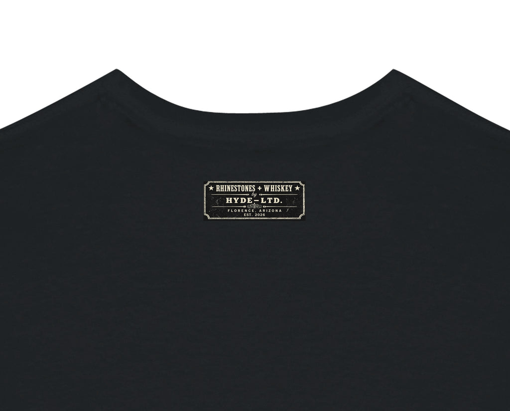Your Behind BBQ/AL Romp 2026 Biker Pig Tee in Your Choice of Four Desert Hues - HYDE