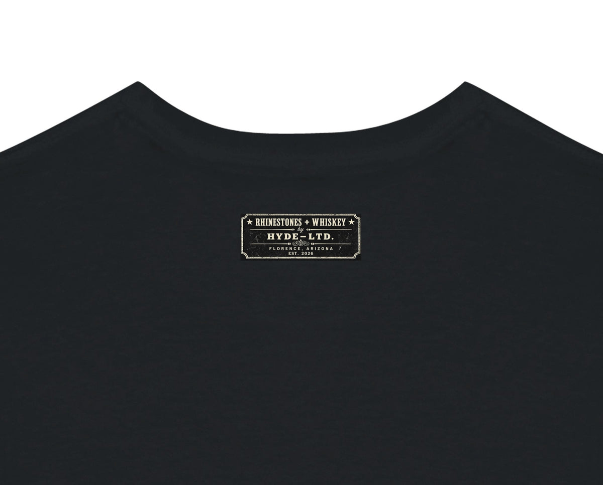 Your Behind BBQ/AL Romp 2026 Biker Pig Tee in Your Choice of Four Desert Hues - HYDE
