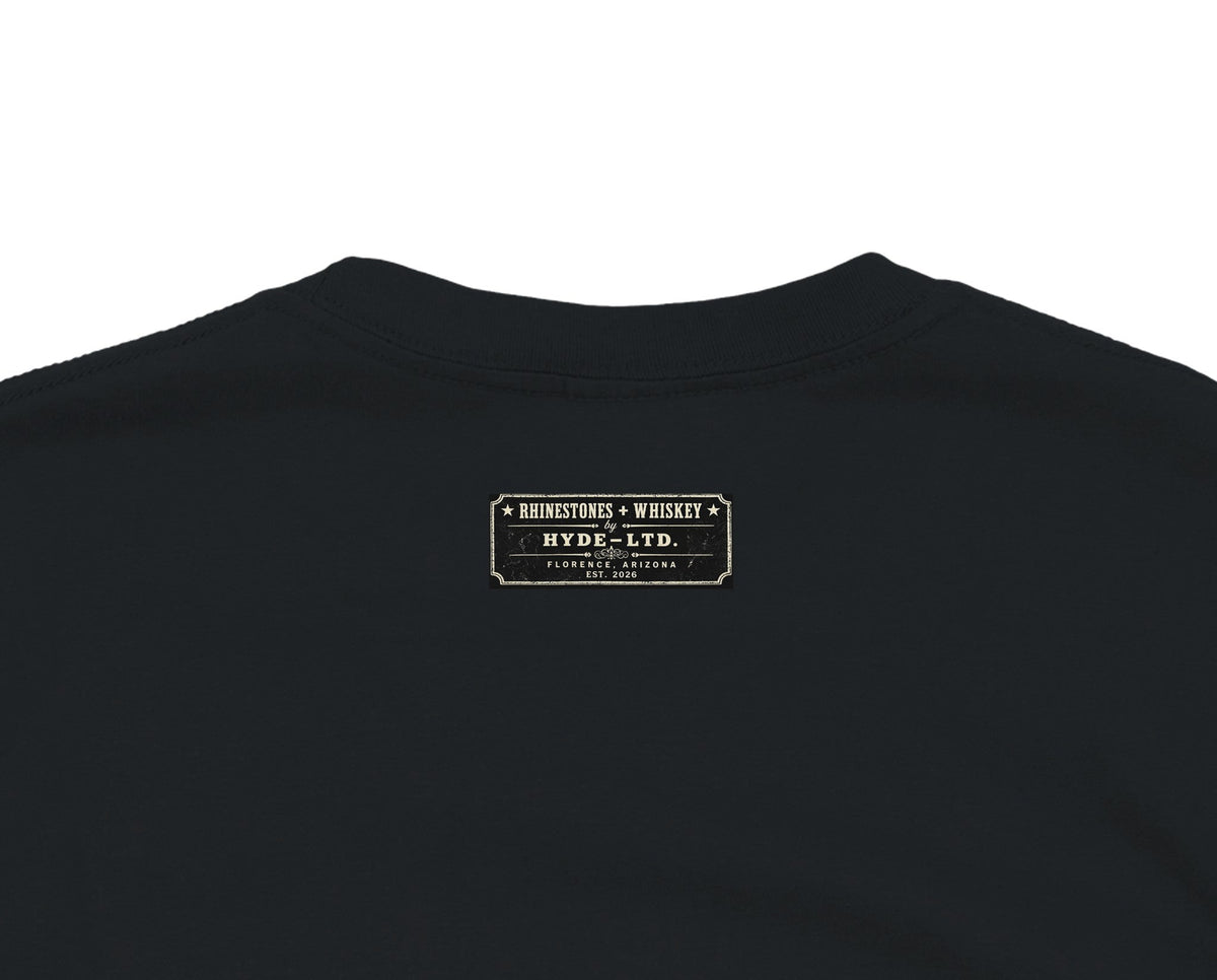 Your Behind BBQ/AL Romp 2026 Biker Pig Tee in Your Choice of Four Desert Hues - HYDE